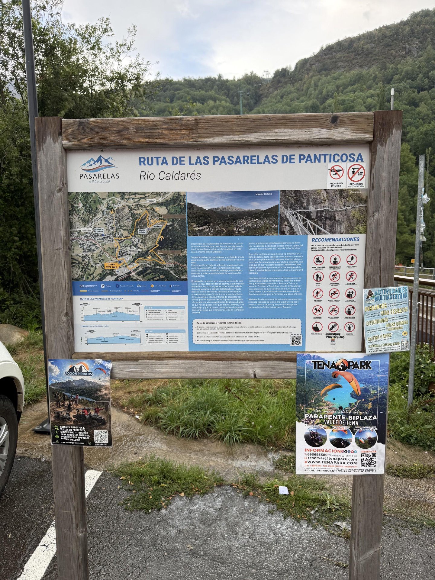 Pasarelas route